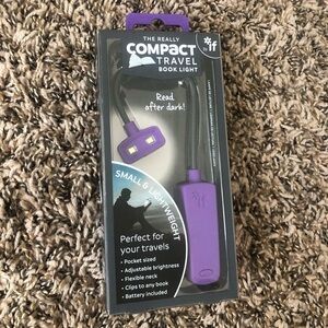 Compact Travel Book Light